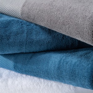 Ready To Ship 3pcs Cotton Five Star Dobby Border White Face Hand Bath Towel Set