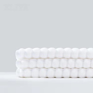 100% Cotton Bathroom Jacquard White Bath Mats for Hotel