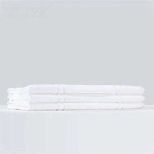 Manufacturing High Quality Cotton Jacquard Bath Mat White