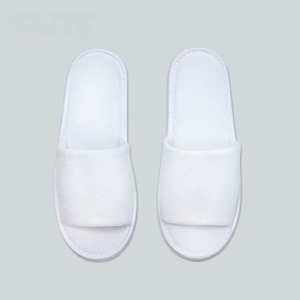 Supply Luxury Hotel Room White Disposable Slippers