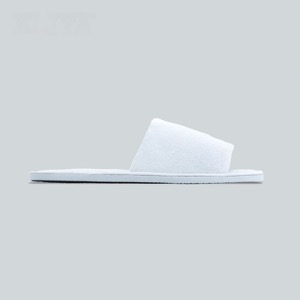 Supply Luxury Hotel Room White Disposable Slippers