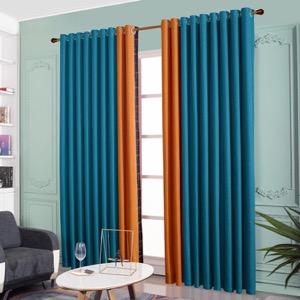 Supply Thermal Insulated Darkening Blackout Polyester Jacquard Curtain For