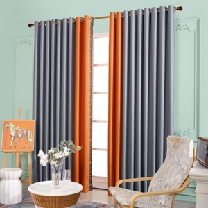 Supply Thermal Insulated Darkening Blackout Polyester Jacquard Curtain For
