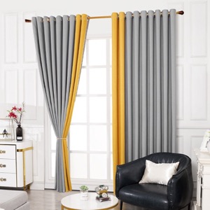 Fashion Luxury Blackout Room Darkening Thermal Insulated Curtain