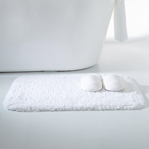 Custom Plain White 4pcs Hotel High Quality Hospitality Bath Mat Towel Set