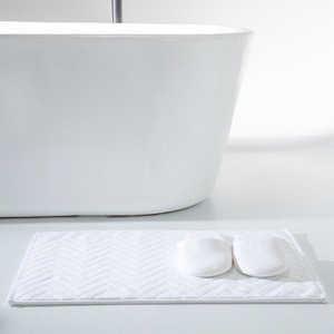 32s 5 Star Hotel Bath Mat High Quality Customized Jacquard Logo