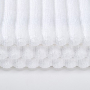 Supply High Quality Hotel White Cotton Soft Non Slip Jacquard Bath Mat
