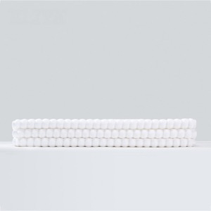 Supply High Quality Hotel White Cotton Soft Non Slip Jacquard Bath Mat