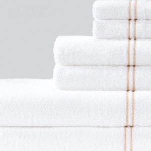 China Hotel Bathroom Towel Plain White Manufacturers