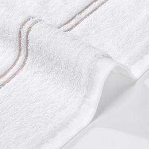 China Hotel Bathroom Towel Plain White Manufacturers