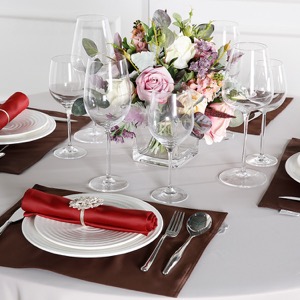 wholesale 100% polyester hotel restaurant table cloth, luxury hotel table linen
