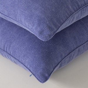 Custom Polyester Cotton Bed Hotel Square Cushion For Home Decor