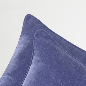 Custom Polyester Cotton Bed Hotel Square Cushion For Home Decor