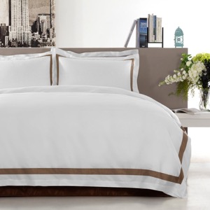 Natural 100% Cotton 400 Thread Count Bed Sheet Set Home Linen Luxury Organic 100% Cotton King Size Bedding Sets