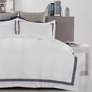 5 Star White 100% Cotton Bed Cover Bedsheets Bedding Set Linen Comforter Cover Bed Sheet Set For Hotel