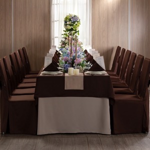 Customized Plain Color Spandex Stretchable Folding Chair Covers Parson Chair Slipcovers