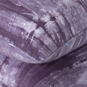 hot sale wholesale customized purple printing cushion cover for bed and sofa