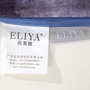 hot sale wholesale customized purple printing cushion cover for bed and sofa