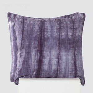 hot sale wholesale customized purple printing cushion cover for bed and sofa