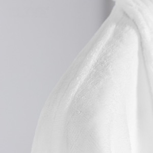 White Hotel Bath Robe Cotton Towel Bathrobe Slippers Set Unisex Bathrobe