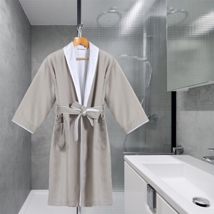 Robe Bathrobe Cotton Hotel Robes Custom Long Waffle White Bath Robe Hotel