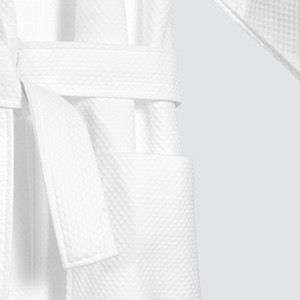 Wholesale 5 Star Bath robe Luxury Hotel Spa Robes Organic Cotton Waffle Hotel Robes