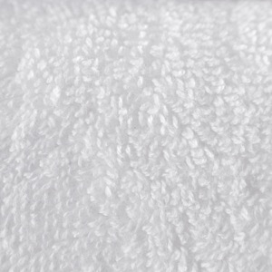 Hotel Towel Sets Pure Cotton White With Classic Plain Weave For International Market