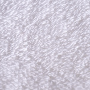 White towel sets single-loop 100% cotton with slap-up dobby border design