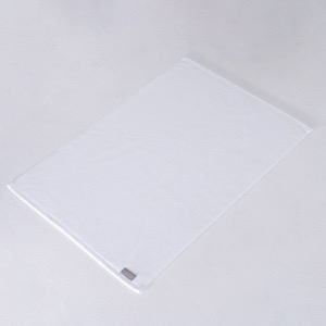 32s Bath Mats High End Pure Cotton White 50 80cm Plain Weave