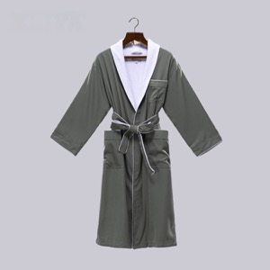 Double Layer Bathrobe Premium Design Customized Specifically For High End Hotels