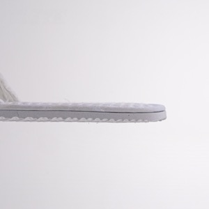Ope Toe Style Waffle Slippers White With Good Breathability For Star Hote