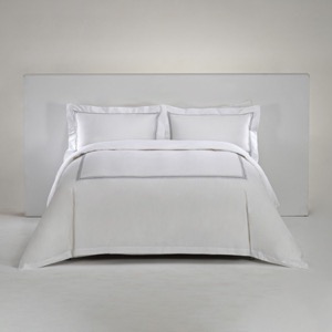 Luxury Embroidered Bedding With Satin Edging