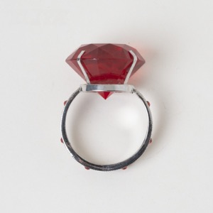 Elegant Gemstone Decor Napkin Ring