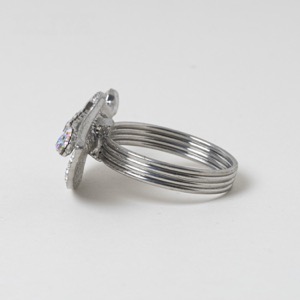Luxury Diamond Leaf Napkin Ring For All Table Settings