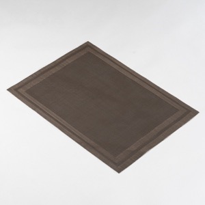 Easy Clean Pvc Placemats With Decorative Border