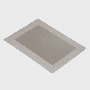 Commercial Grade Grey Border Pvc Placemats
